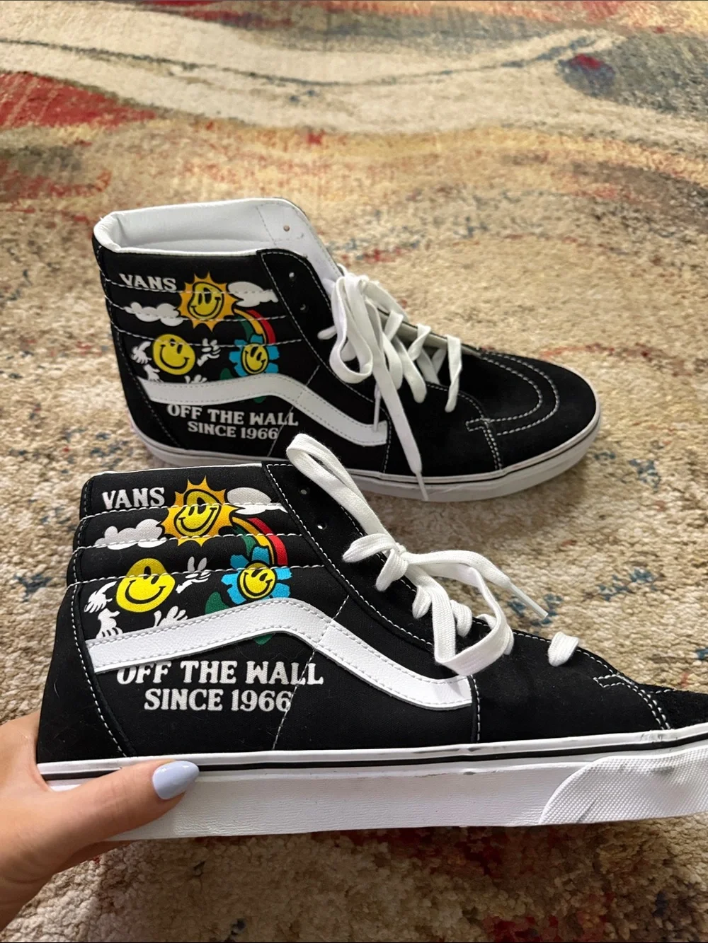 Vans Sk8-Hi Better Day Black & White Skate Shoes